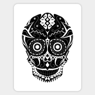 negative zone skull mask ecopop Magnet